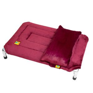 Hamacama + Almohada Felpa Guinda