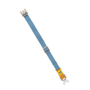 Collar + correa Color Block Celeste