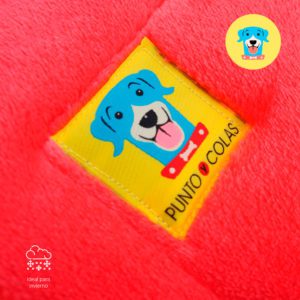 Funda Felpa Rojo Coral