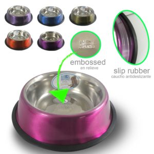 Plato de acero inoxidable